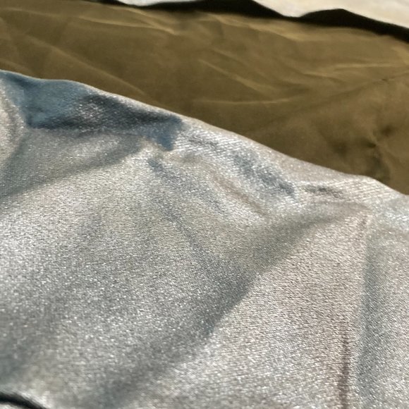 Metallic blue skinny pants - Picture 2 of 6